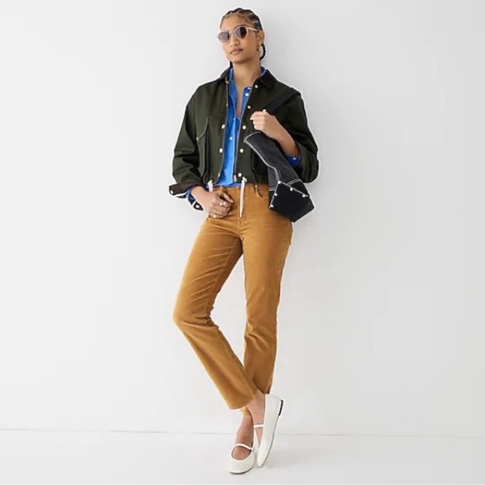 J. Crew Vintage straight pant in garment-dyed corduroy